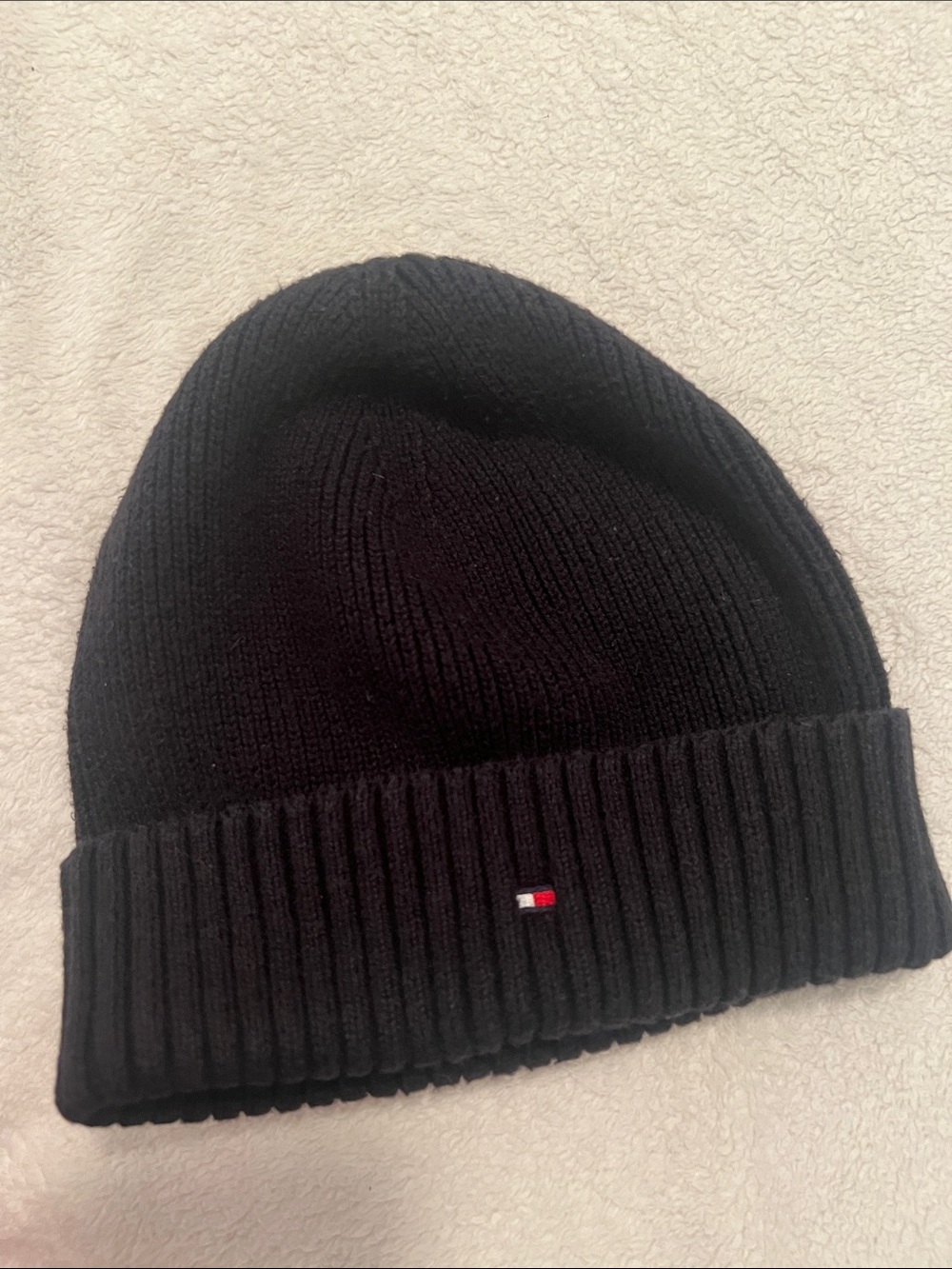 Tommy Hilfiger Cotton-Cashmere Blend Beanie